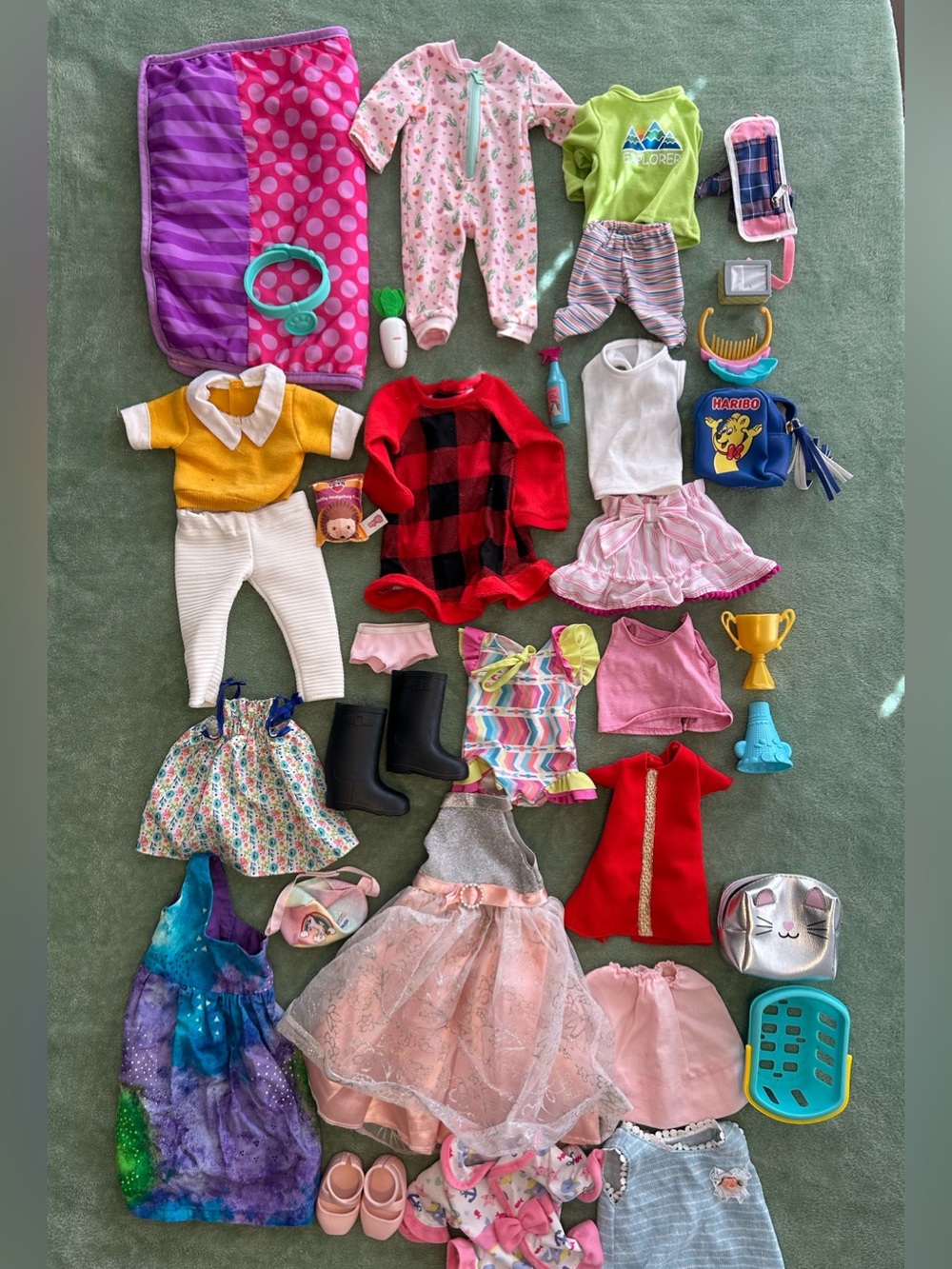 18" & 14” Doll clothes dresses accessories fits American Girl OG Battat Etc